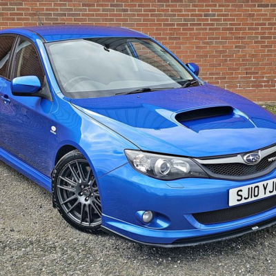 SUBARU IMPREZA WRX S ENGINE SIZE 2.5 Litres FUEL PETROL BODY 5 DOOR HATCHBACK TRANSMISSION MANUAL SEATS 5 COLOUR BLUE REG DATE 24/03/2010 95000 Miles SJ10 YJC