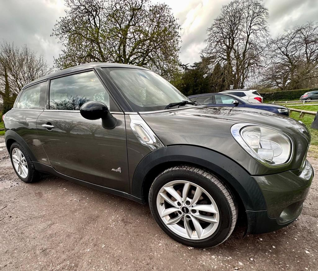 MINI PACEMAN COOPER D ALL4 AUTO ENGINE SIZE 2.0 Litres FUEL DIESEL BODY 3 DOOR COUPE TRANSMISSION AUTOMATIC SEATS 4 COLOUR GREY REG DATE 24/05/2013 103977 Miles  GY13 KZH