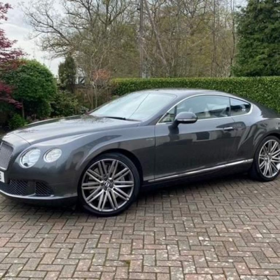 BENTLEY CONTINENTAL GT SPEED AUTO ENGINE SIZE 6.0 Litres FUEL PETROL BODY 2 DOOR COUPE TRANSMISSION AUTOMATIC SEATS 4 COLOUR GREY REG DATE 14/11/2013 35800 Miles W12 JAS
