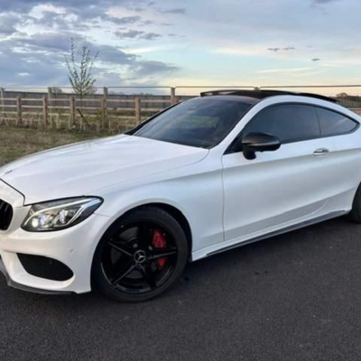 MERCEDES-BENZ AMG C 43 PREMIUM 4MATIC AUTO ENGINE SIZE 3.0 Litres FUEL PETROL BODY 2 DOOR COUPE TRANSMISSION AUTOMATIC SEATS 4 COLOUR WHITE REG DATE 29/07/2016 79505 Miles GC16 NDU