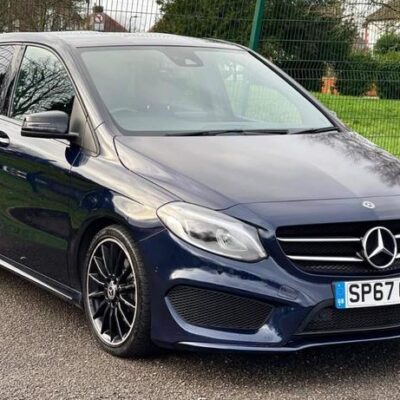 MERCEDES-BENZ B 180 AMG LINE PREMIUM D AUTO ENGINE SIZE 1.5 Litres FUEL DIESEL BODY 5 DOOR MPV TRANSMISSION AUTOMATIC SEATS 5 COLOUR BLUE REG DATE 13/12/2017 79130 miles SP67GNO