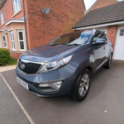 KIA SPORTAGE 2 ISG ENGINE SIZE 1.6 Litres FUEL PETROL BODY 5 DOOR ESTATE TRANSMISSION MANUAL SEATS 5 COLOUR BLUE REG DATE 28/01/2016 65660 Miles RA65 ZYE