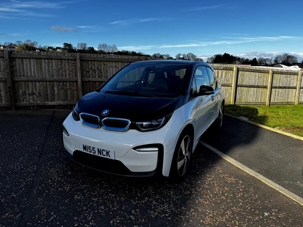 BMW i3 FUEL ELECTRIC BODY 5 DOOR HATCHBACK TRANSMISSION AUTOMATIC SEATS 4 COLOUR WHITE REG DATE 31/07/2019 41000 Miles  LF19GLG