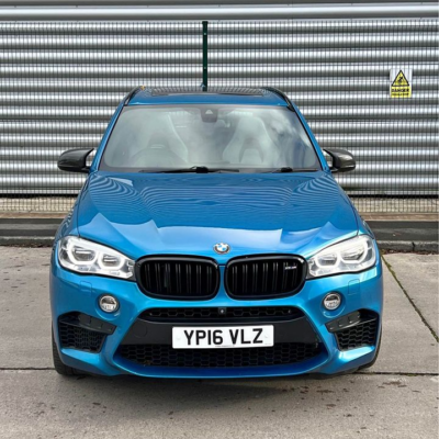 BMW X5 M AUTO ENGINE SIZE 4.4 Litres FUEL PETROL BODY 5 DOOR ESTATE TRANSMISSION AUTOMATIC SEATS 5 COLOUR BLUE REG DATE 15/04/2016 61000 Miles YP16 VLZ