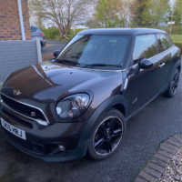 MINI PACEMAN COOPER SD ALL4 ENGINE SIZE 2.0 Litres FUEL DIESEL BODY 3 DOOR COUPE TRANSMISSION MANUAL SEATS 4 COLOUR GREY REG DATE 02/03/2015 68000 Miles SK15 HRJ