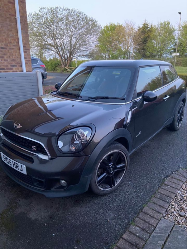 MINI PACEMAN COOPER SD ALL4 ENGINE SIZE 2.0 Litres FUEL DIESEL BODY 3 DOOR COUPE TRANSMISSION MANUAL SEATS 4 COLOUR GREY REG DATE 02/03/2015 68000 Miles SK15 HRJ