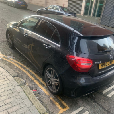 MERCEDES-BENZ A 180 AMG LINE EXECUTIVE ENGINE SIZE 1.6 Litres FUEL PETROL BODY 5 DOOR HATCHBACK TRANSMISSION MANUAL SEATS 5 COLOUR BLACK REG DATE 27/06/2016 61000 Miles HN16JWP