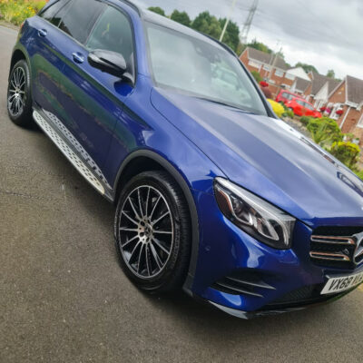 MERCEDES-BENZ GLC 250 AMG LINE PREM + 4M A Engine Size 2.0 Litres Fuel PETROL Body 5 DOOR ESTATE Transmission AUTOMATIC Seats 5 Colour BLUE Reg Date 25/09/2018 Mileage: 58500 Reg VX68 VLC