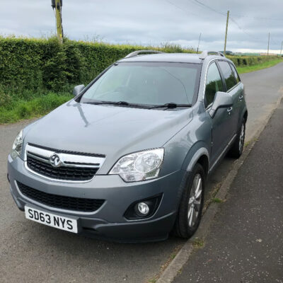 VAUXHALL ANTARA DIAMOND CDTI S/S 4X4 Engine Size 2.2 Litres Fuel DIESEL Body 5 DOOR HATCHBACK Transmission MANUAL Seats 5 Colour GREY Reg Date 27/09/2013 Mileage: 67000 Reg SD63 NYS