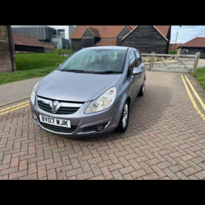 VAUXHALL CORSA DESIGN AUTO Engine Size 1.4 Litres Fuel PETROL Body 5 DOOR HATCHBACK Transmission AUTOMATIC Seats 5 Colour SILVER Reg Date 05/03/2007 Mileage 134000 Reg BV07WJK