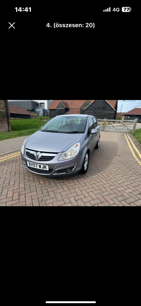 VAUXHALL CORSA DESIGN AUTO Engine Size 1.4 Litres Fuel PETROL Body 5 DOOR HATCHBACK Transmission AUTOMATIC Seats 5 Colour SILVER Reg Date 05/03/2007 Mileage 134000 Reg BV07WJK