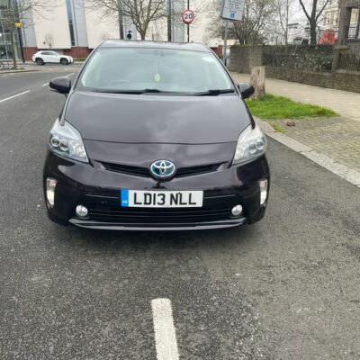 TOYOTA PRIUS T SPIRIT VVT-I CVT Engine Size 1.8 Litres Fuel PETROL/ELECTRIC Body 5 DOOR HATCHBACK Transmission CVT Seats 5 Colour BLACK Reg Date 10/05/2013 Mileage: 97200 Reg LD13NLL