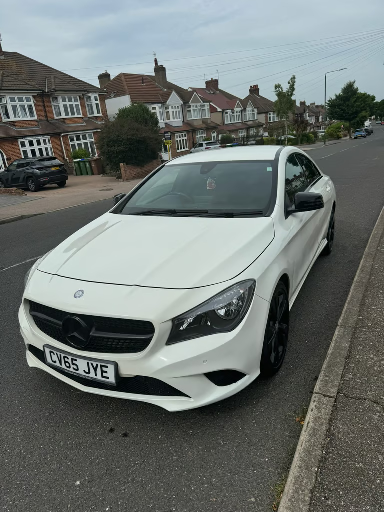 MERCEDES-BENZ CLA 180 SPORT AUTO Engine Size 1.6 Litres Fuel PETROL Body 4 DOOR SALOON Transmission AUTOMATIC Seats 5 Colour WHITE Reg Date 24/09/2015 Mileage: 81508 Reg CV65JYE