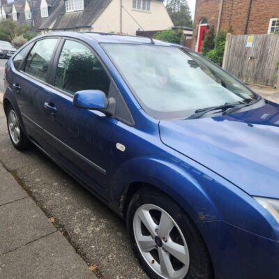 FORD Model FOCUS ZETEC Engine CC 1596  Fuel PETROL Body DOOR Transmission N/A Seats5 Colour BLUE Reg Date1 5/11/2007, Mileage: 82480 YN07WKX