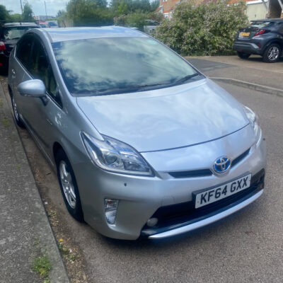 TOYOTA PRIUS HYBRID Engine Size 1.8 Fuel HYBRID ELECTRIC Body DOOR Transmission N/A Seats 5 Colour SILVER Reg Date 01/09/2020  Mileage: 100000 Reg KF64GXX